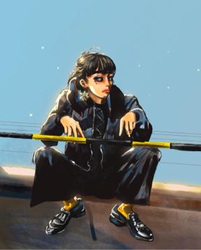 插畫工作室 - 人物插畫 幫同學畫