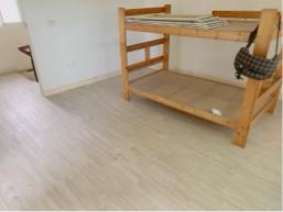 FMD室內裝修 - 地板磁磚隆起後木紋磁磚鋪設