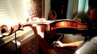 謝文宗夫婦小提琴教室 - 上課實況,正確的左手指型