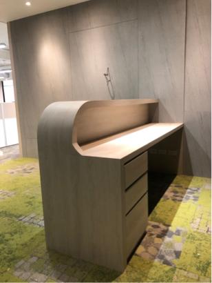 令和室內裝修 - 內湖辦公空間/造型櫃檯