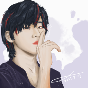 紙魚🐟 - 電腦繪圖-人物肖像