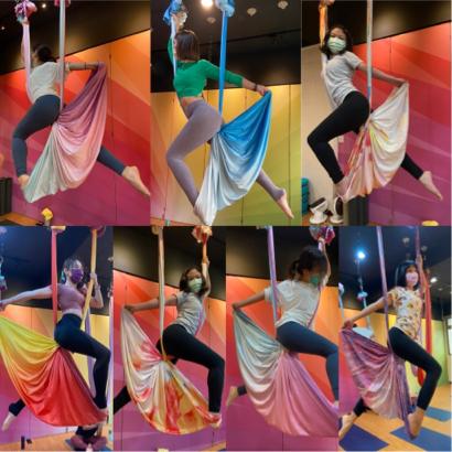 愛琳娜瑜珈 - 空中瑜珈：學生