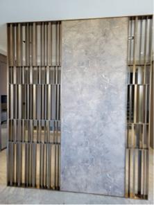 群富不銹鋼 - 仿鍍鈦屏風