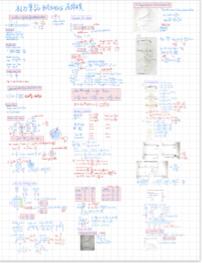 巫煥棋 - 近期主要學科筆記
