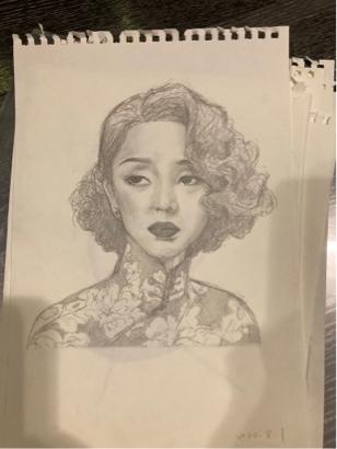 Match插畫設計 - #梅豔芳#人像寫實#手繪#電繪