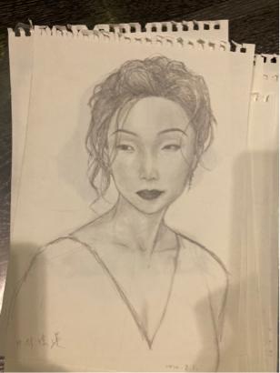 Match插畫設計 - #林憶蓮#人像寫實#手繪#電繪