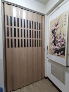 富築室內設計 地板/壁紙/窗簾 - 水上 強化拉門施工