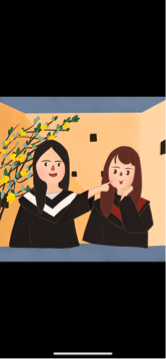 陳明 - 畢業似顏繪