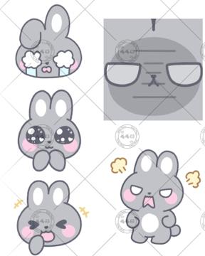 嘎嘎貓 - 貼圖設計