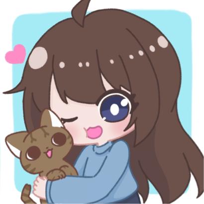 嘎嘎貓 - Q版情侶頭貼