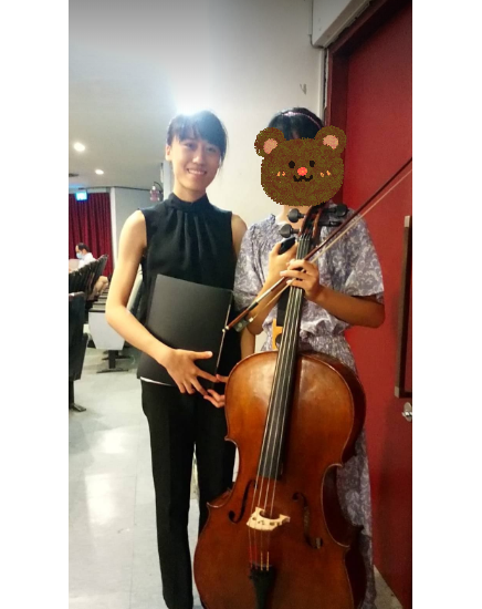 勻音樂工作坊/張老師 - 學生大提琴比賽擔任鋼琴合作
