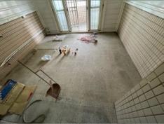  鑫勝磁磚 磁磚空心 磁磚隆起 磁磚破裂 - 施工中