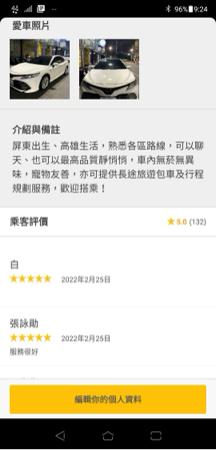 多元化計程車服務 - 呼叫小黃回饋