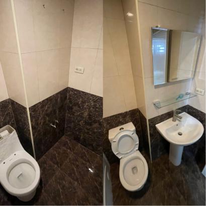 阿翔居家水電修繕 - 衛浴六件套，更換前後