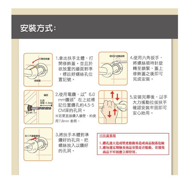 浴室扶手安裝案件圖片