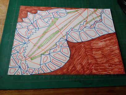 高依 - 手繪作品----腦海中的微型體