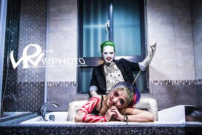 PW創作攝影工坊 - 【另類創意婚紗寫真】小丑＆小丑女