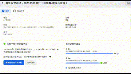 李若榛 - meta的A/B測試其中之一範例