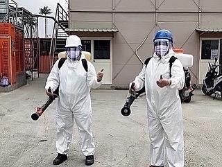 揚銘環保事業有限公司 - 工地除蚊施工中