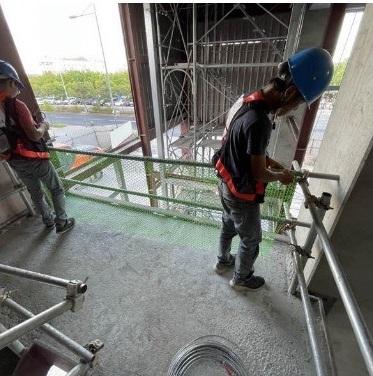 中誠工程 - 安全防護欄杆架設