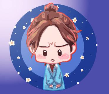 山貓貓繪圖 - Q版小人人練習