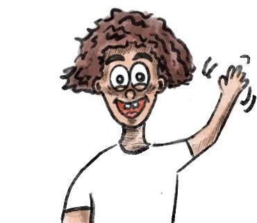 Will工作室 - 我會自己手繪的小人物，大家都說很像英文課本裡會出現的小人