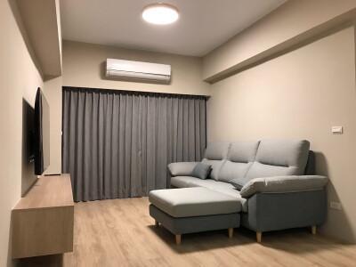 清和室內裝修設計工作室 - 奶茶色溫度的客廳