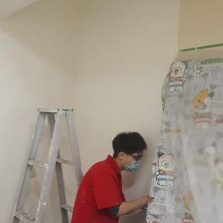 語堂防水抓漏工程 - 萬華康定路上乳膠漆完成