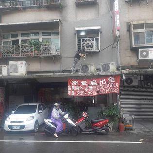 語堂防水抓漏工程 - 基隆百福社區壁癌處理外牆防水施工照片