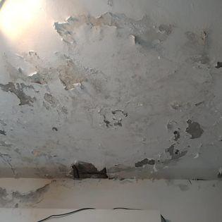 語堂防水抓漏工程 - 汐止林森路壁癌鋼筋脫落施工前照片