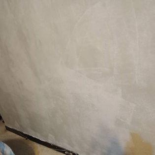 語堂防水抓漏工程 - 汐止林森路壁癌鋼筋脫落施工中照片