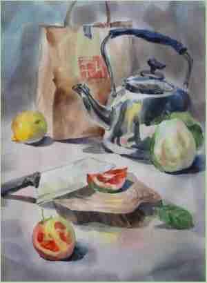 廖庭以 - 水彩靜物技法 廖庭以 - 水彩靜物技法