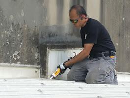 萬達水電、冷氣、統包工程 - 鐵皮屋頂滲水處理