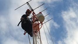 萬達水電、冷氣、統包工程 - 機場高空作業