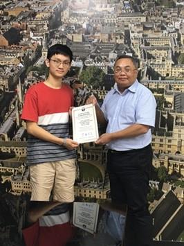 李震原 - 連續三年獲得台科大工程學院之傑出助教