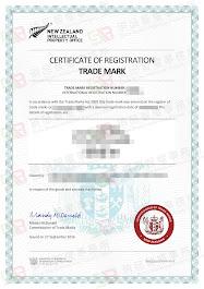 商標專利找陳主任 - 紐西蘭商標證書