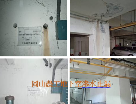 藏虎防水抓漏工程 - 岡山農工地下室滲水止漏