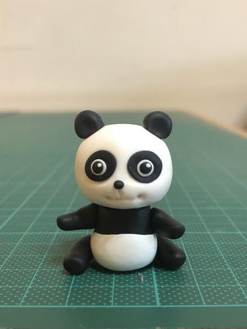 陳蕙姬 - 社團教學作品─貓熊