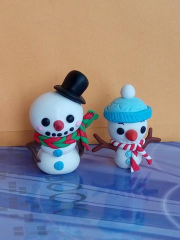 陳蕙姬 - 社團教學作品─雪人