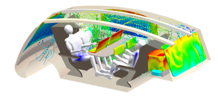 林廷諭 - 車內循環空調
溫度、流場、舒適度分析