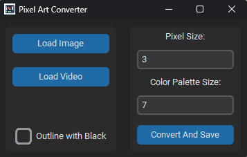 Yang James - 像素風格轉換工具