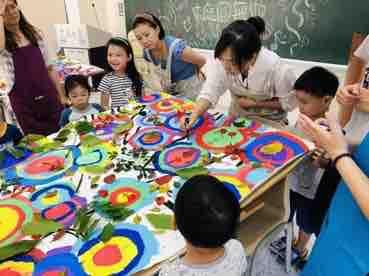 蔡佳恬 - 兒童親子直覺式繪畫教學