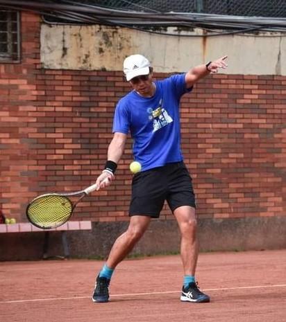 網球陪打one哥 - 2024/07 隊長盃賽事-樹林紅土球場