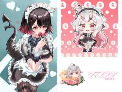 宜龍公司自媒體品牌行銷員 - 插畫設計