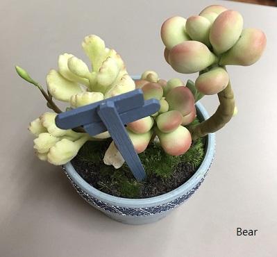 熊大藝術2 - 黏土-仙人掌