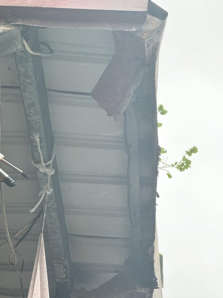 屋簷排水槽施工案件圖片