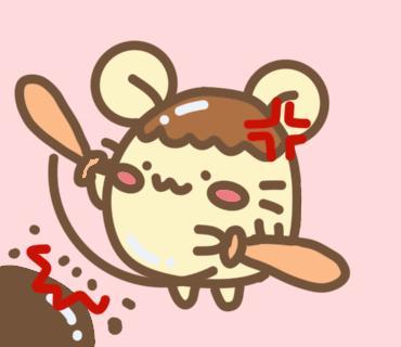 林韋臻 - 這是我設計的布丁鼠噗丁正在打石頭洩憤