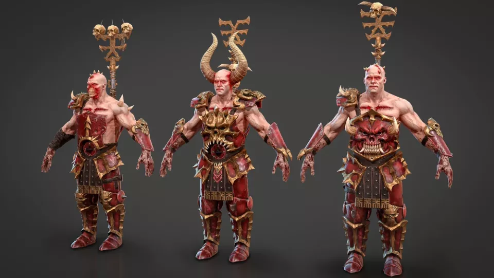 噢嗚工作室 - Xuan Cai - 國外遊戲專案外包模型製作