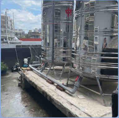 王師傅水電工程行 - 公寓式水泥水塔改白鐵水塔 王師傅水電工程行 - 公寓式水泥水塔改白鐵水塔