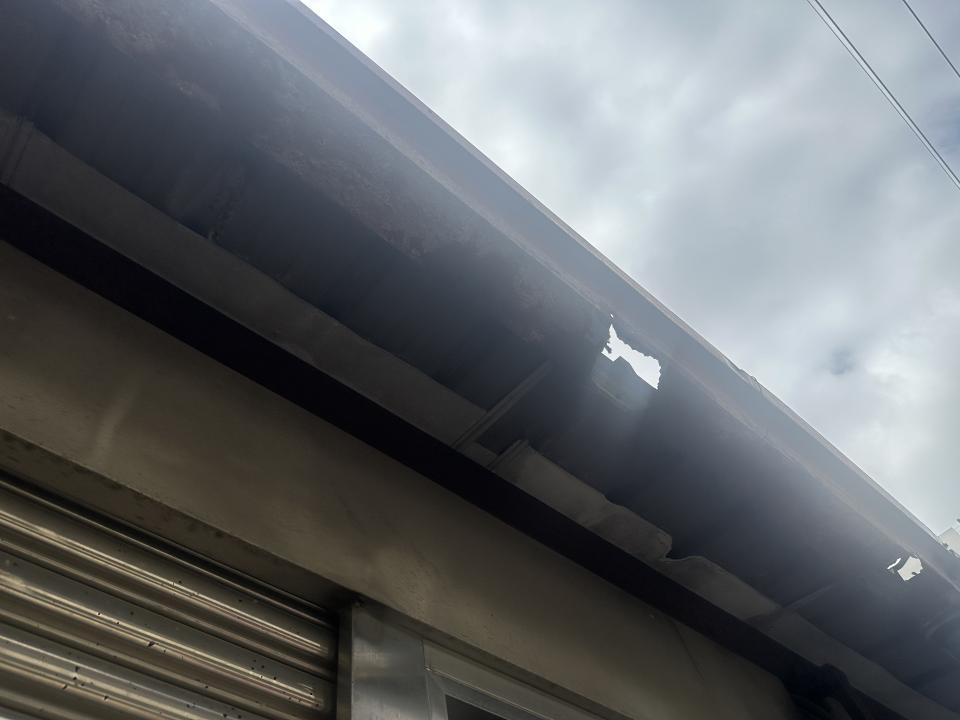 屋簷排水槽施工案件圖片